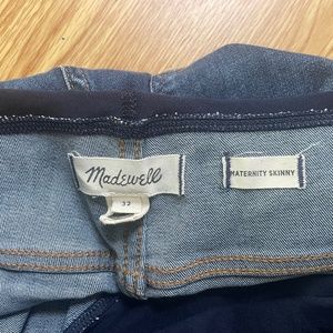 Madewell maternity skinny jeans